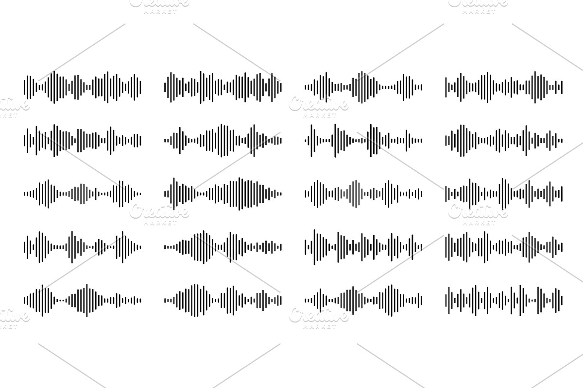 Podcast sound waves, voice, an Illustration by Vector Tradition (Photo 3 of 3)