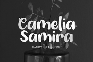 Camelia Samira, a Handwritten Font by Fargun Studio