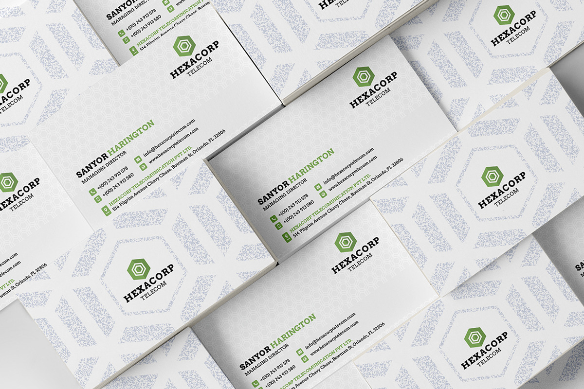 Elegant Business Card, a Business Card Template by GraphicsEgg (Photo 2 of 3)