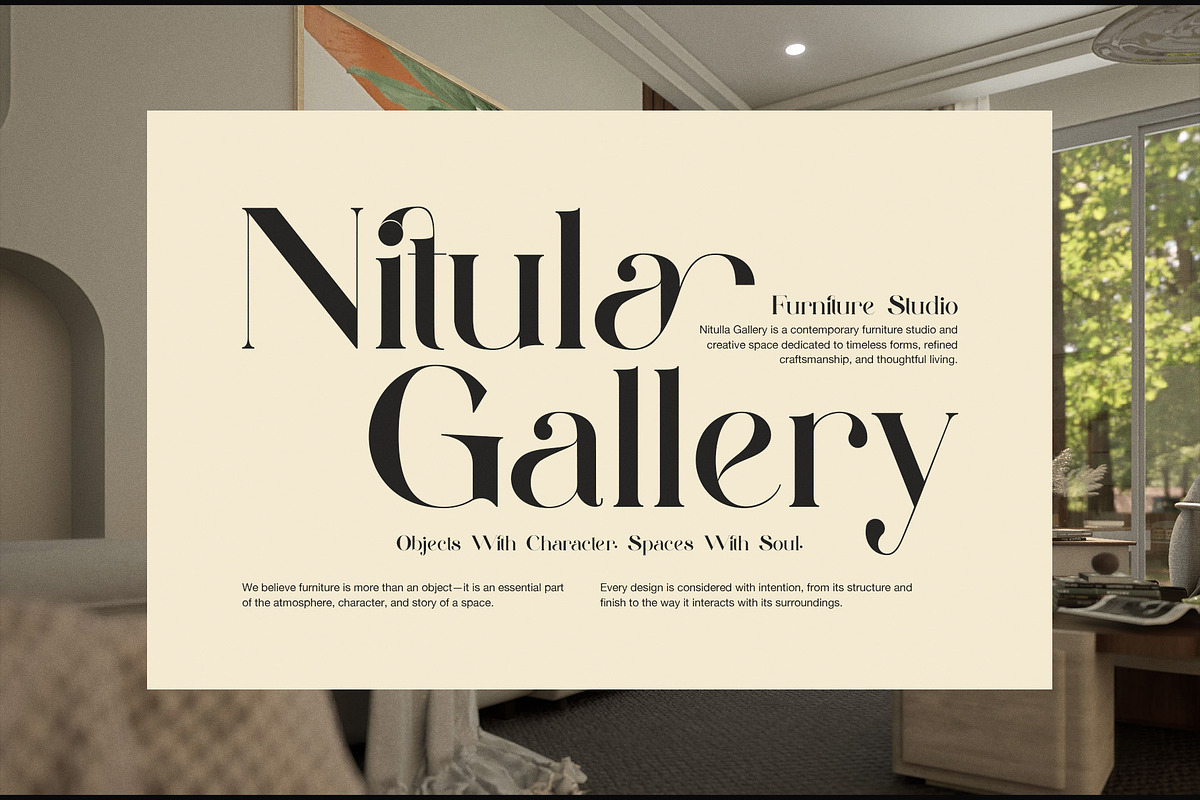 Jagers Luxury Serif Font, a Serif Font by Perfectype (Photo 2 of 8)