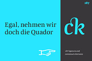 Quador, a Serif Font by fontador (Thumbnail 4 of 9)