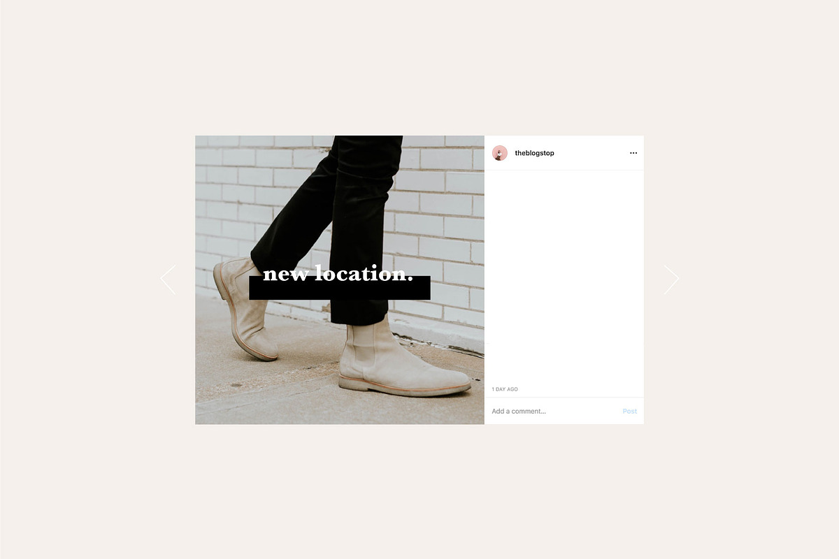 Porto Social Media Kit, a Social Media Template by The Blog Stop (Photo 7 of 11)