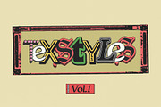 Textstyles - Vol.1, a Layer Style Add-On by KOZMIKDZN (Thumbnail 1 of 5)