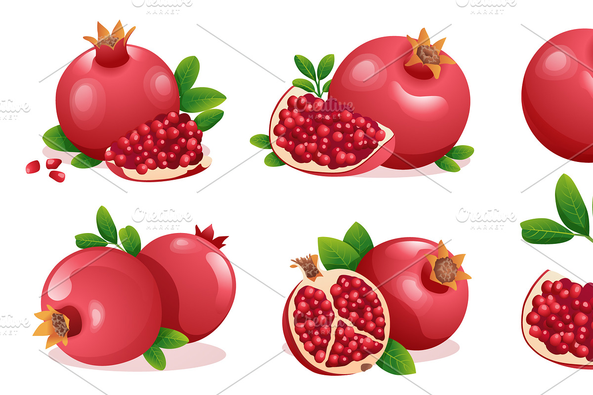Fruit Cartoon Collection, a Decorative Illustration by YG Studio (Photo 13 of 22)