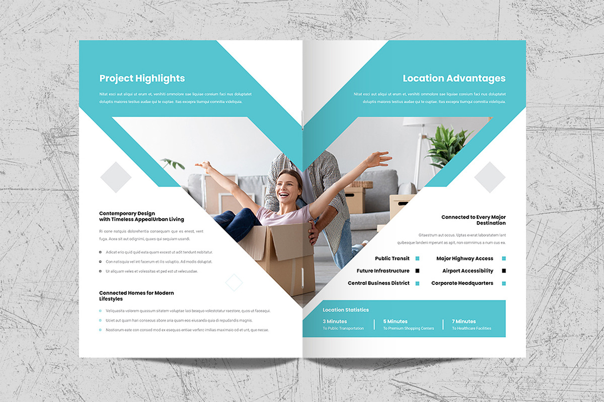 Real Estate Template Design, a Brochure Template by White Graphic (Photo 5 of 11)