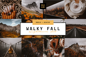 12 Deep Fall Lightroom Presets Pack