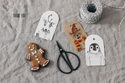 CHRISTMAS BABIES watercolor set, an Animal Illustration by Natali Smolova (Thumbnail 8 of 8)