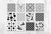 Chinese Ceramic Patterns, a Pattern Graphic by AsianElements (Thumbnail 11 of 14)