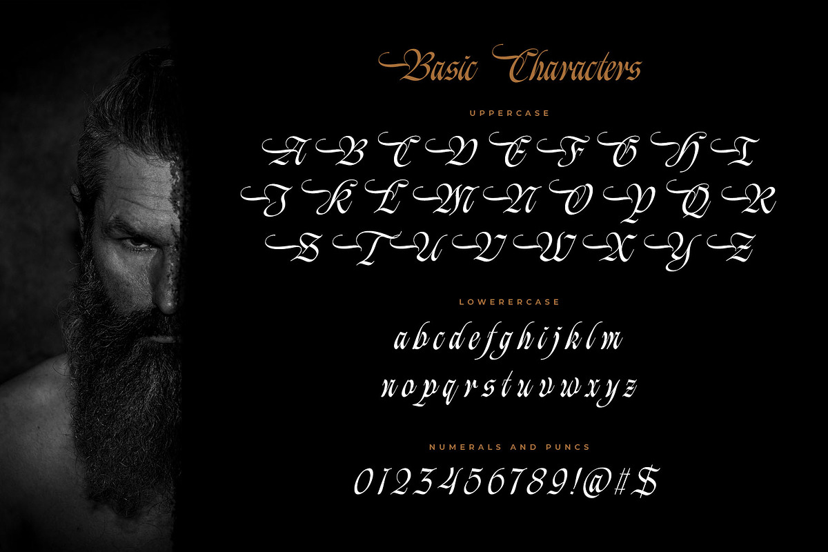 Grand Milky Typeface, a Blackletter Font by alit design (Photo 7 of 20)