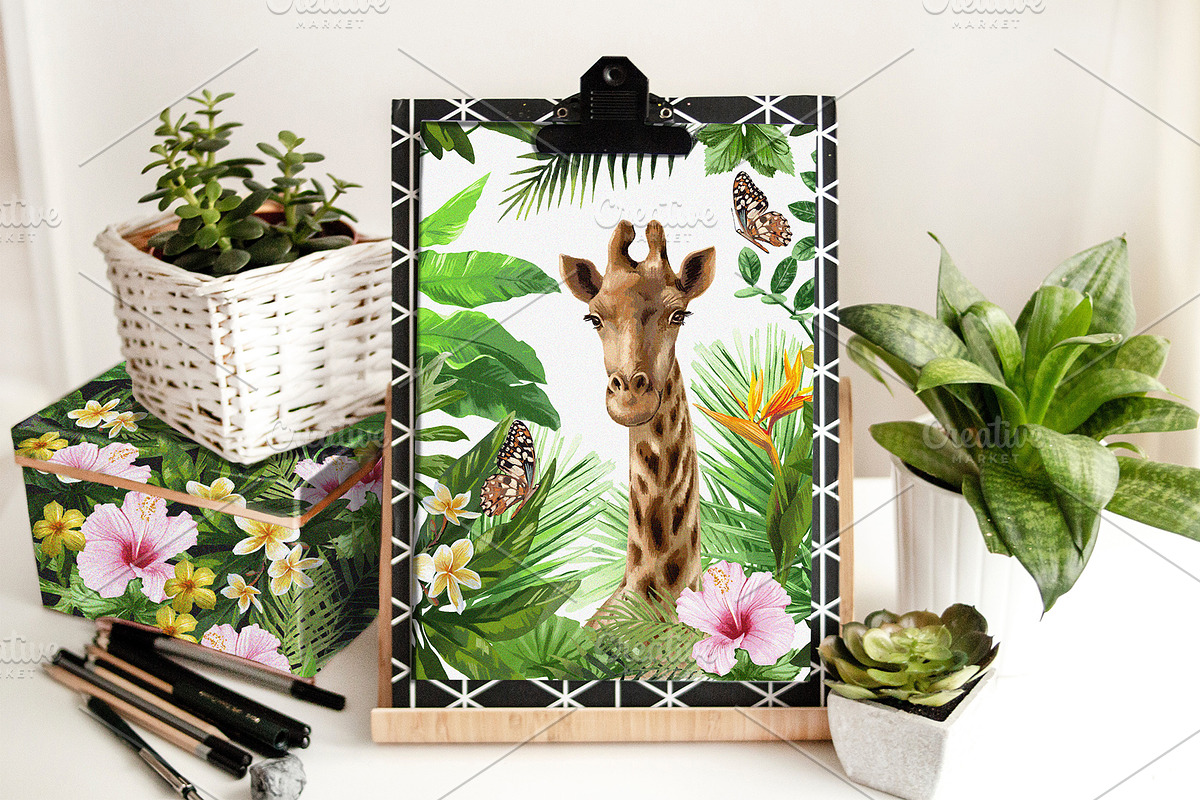 Royal jungle, an Animal Illustration by DariKa (Photo 5 of 6)