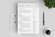 Resume Template / 4 Pages CV, a Resume Template by SalientResume (Thumbnail 2 of 5)