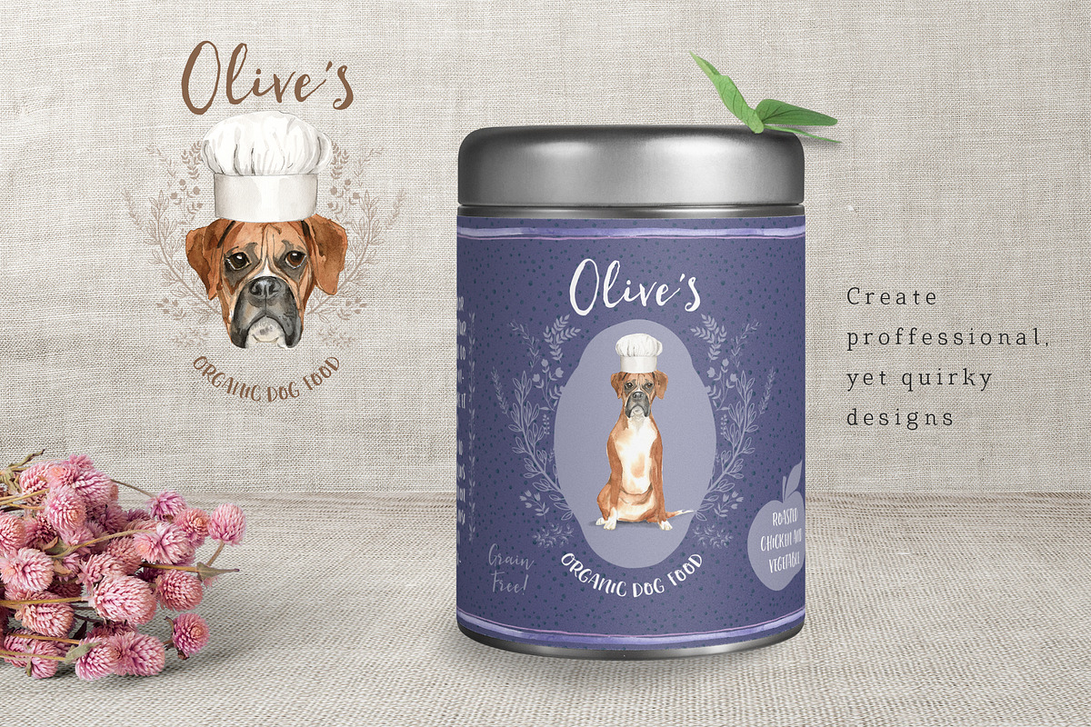 Muddy Paws Volume 2 - More Dogs!, an Illustration by Twigs and Twine (Photo 8 of 11)