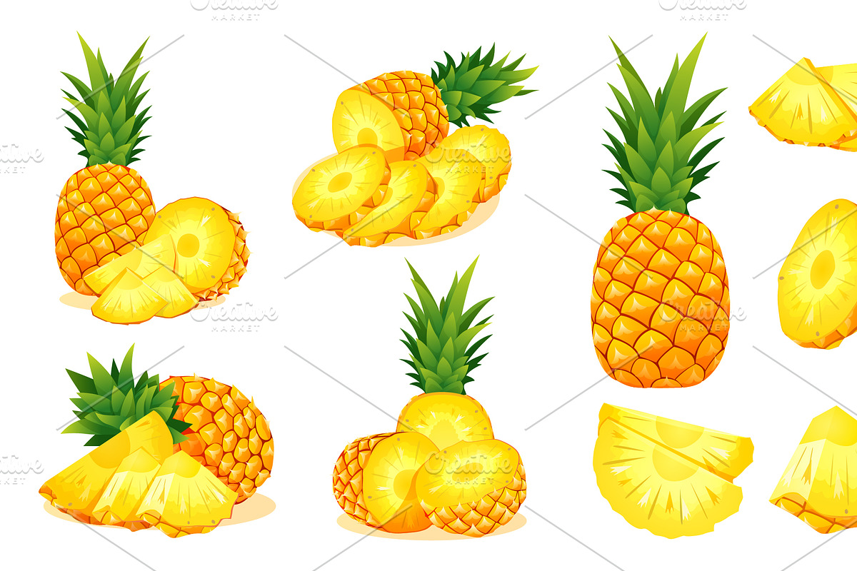 Fruit Cartoon Collection, a Decorative Illustration by YG Studio (Photo 9 of 22)