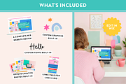 Colorful Wix Website Template, a Wix Template by Design Pixie (Thumbnail 7 of 9)
