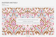 Blush Petaline Traditional Patterns, a Pattern Graphic by LEAFure (Thumbnail 3 of 9)