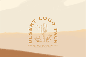 Desert Branding Logo Pack