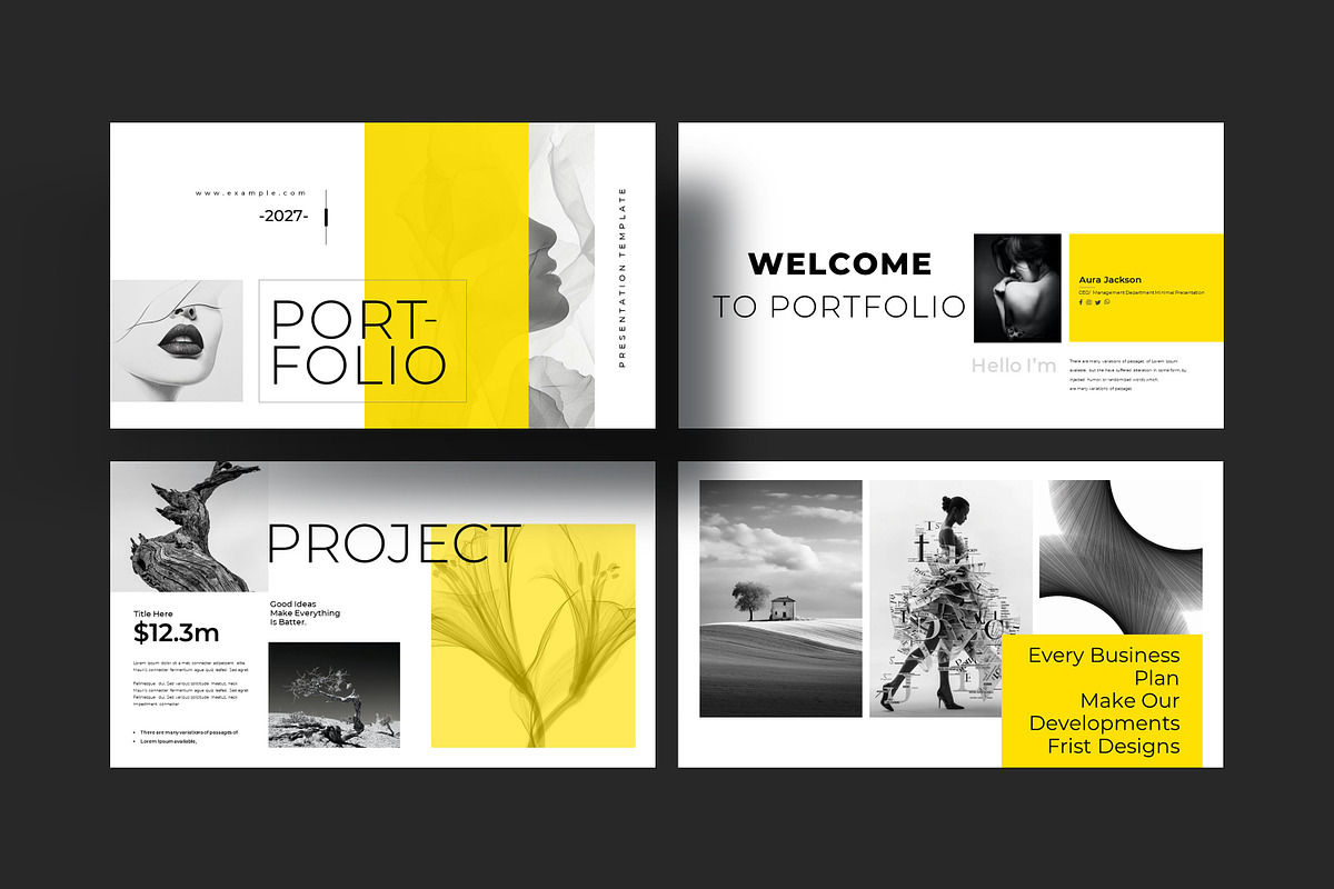 Portfolio Presentation Template, a Presentation Template by Creative-Work (Photo 4 of 9)
