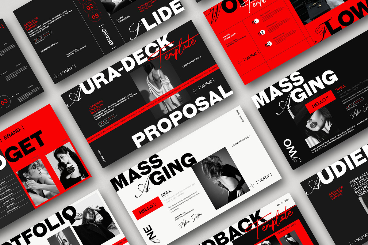 AURA | Brand Proposal Template, a Presentation Template by Slide-Agency (Photo 5 of 11)