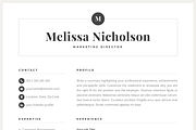 Resume Template Melissa, a Resume Template by Olympia Resume (Thumbnail 5 of 5)