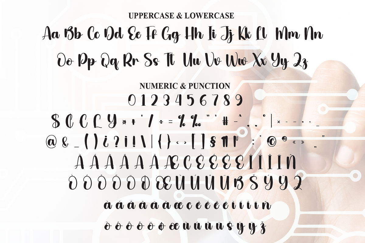 Digital | Script Font, a Handwritten Font by Scratchones (Photo 7 of 9)