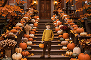 28 Autumn Harvest Digital Backdrops, a Background Graphic by 3Motional (Thumbnail 3 of 18)