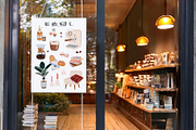 Coffee Lover & Coffeeshop Clipart, a Food Illustration by Ruslana Lubenets (Thumbnail 2 of 16)