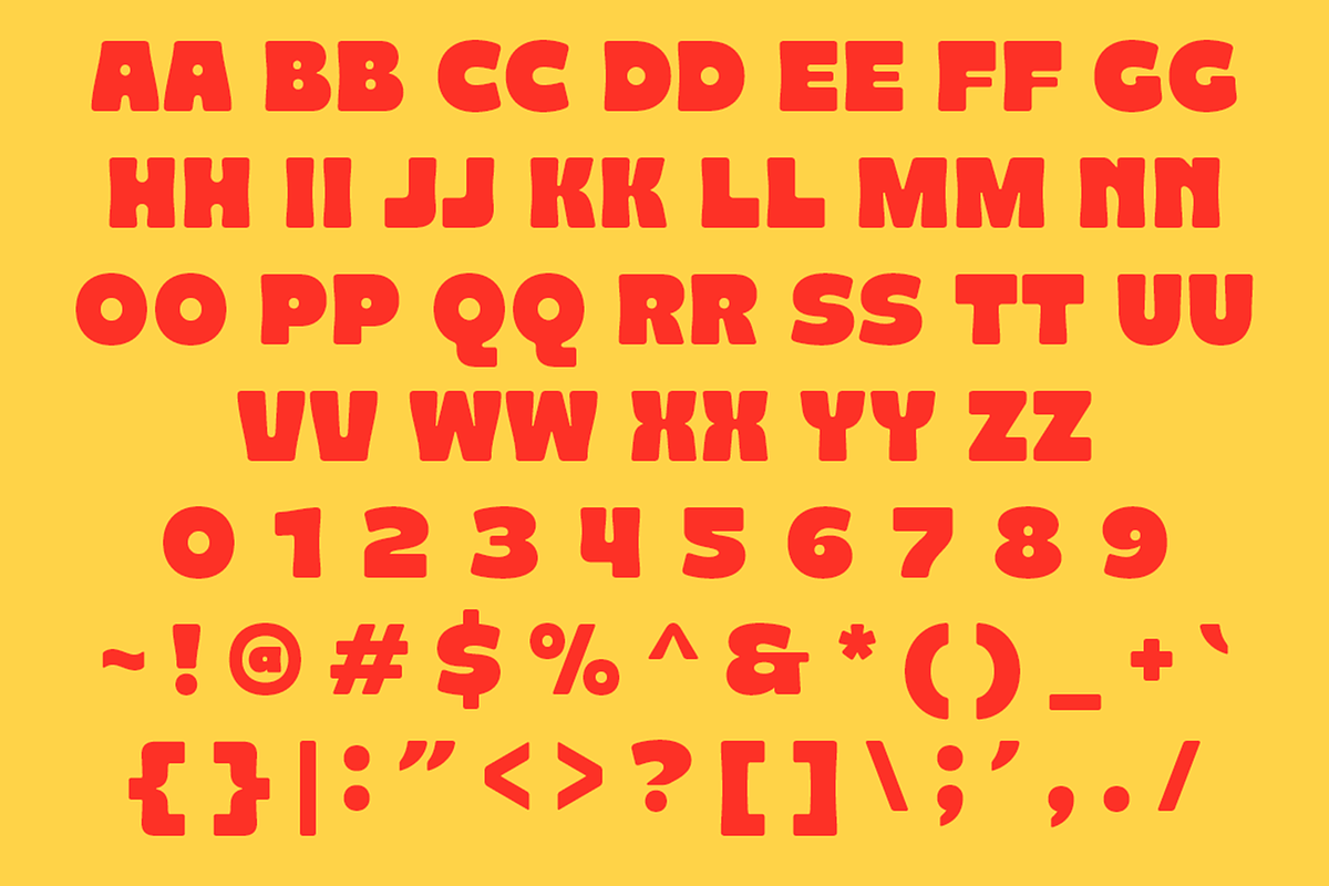 Kolten - Bold Chunky Display Font, a Sans Serif Font by roomspace creative lab (Photo 8 of 8)