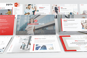 STRATEGIC PLAN - Powerpoint Template