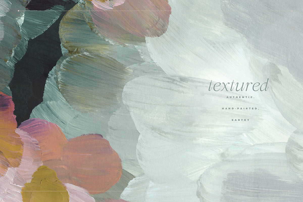 BUNDLE Abstract Painted Backgrounds, a Texture Graphic by Basia Stryjecka (Photo 18 of 59)
