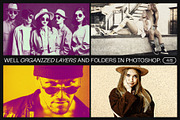 12 Photo Effect Templates, a Layer Style Add-On by iDoodle Studio (Thumbnail 4 of 6)