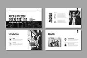 Minimal Pitch And Investor, a Presentation Template by Mighty-Slide (Thumbnail 2 of 6)