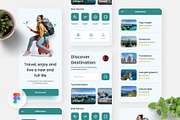 Turismo - Travel Search App, an UI Kit Template by Panen Creative (Thumbnail 2 of 3)