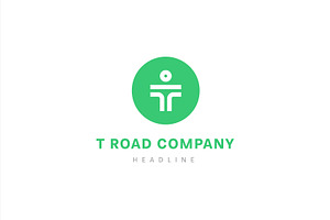 T Road Logo Template.