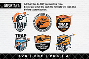 12 Trapshooting Clipart Template, a Sport Illustration by Guavanaboy (Thumbnail 2 of 4)