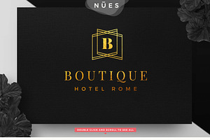 Luxury Boutique Logo Geometric