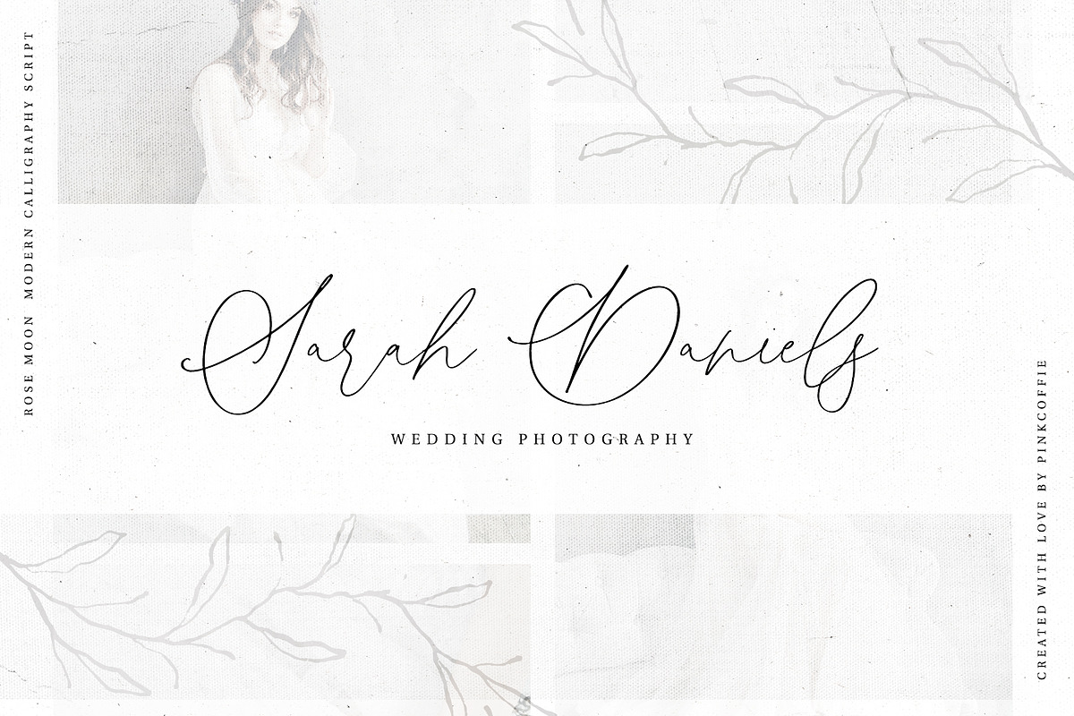 Rose Moon | Romantic Script Font preview 7