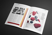 BAKED Magazine Template, a Magazine Template by Lot 17 Media (Thumbnail 2 of 3)