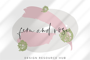 Fern And Rose Procreate Palette