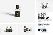 Parfume Bottle Mockup, a Packaging Mockup by bimockup (Thumbnail 1 of 6)