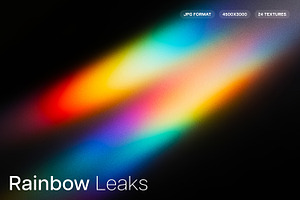 Rainbow Leaks: Texture Collection, a Texture Graphic by pixelbuddha.net