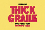 Thick Graile, a Symbol Font by Nathatype (Thumbnail 1 of 11)