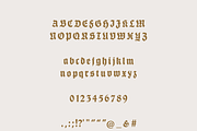 Ivlar Blackletter Font, a Blackletter Font by Creative Foundry (Thumbnail 7 of 8)