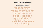 Theo Stevanie, a Sans Serif Font by AleraStudio (Thumbnail 7 of 8)