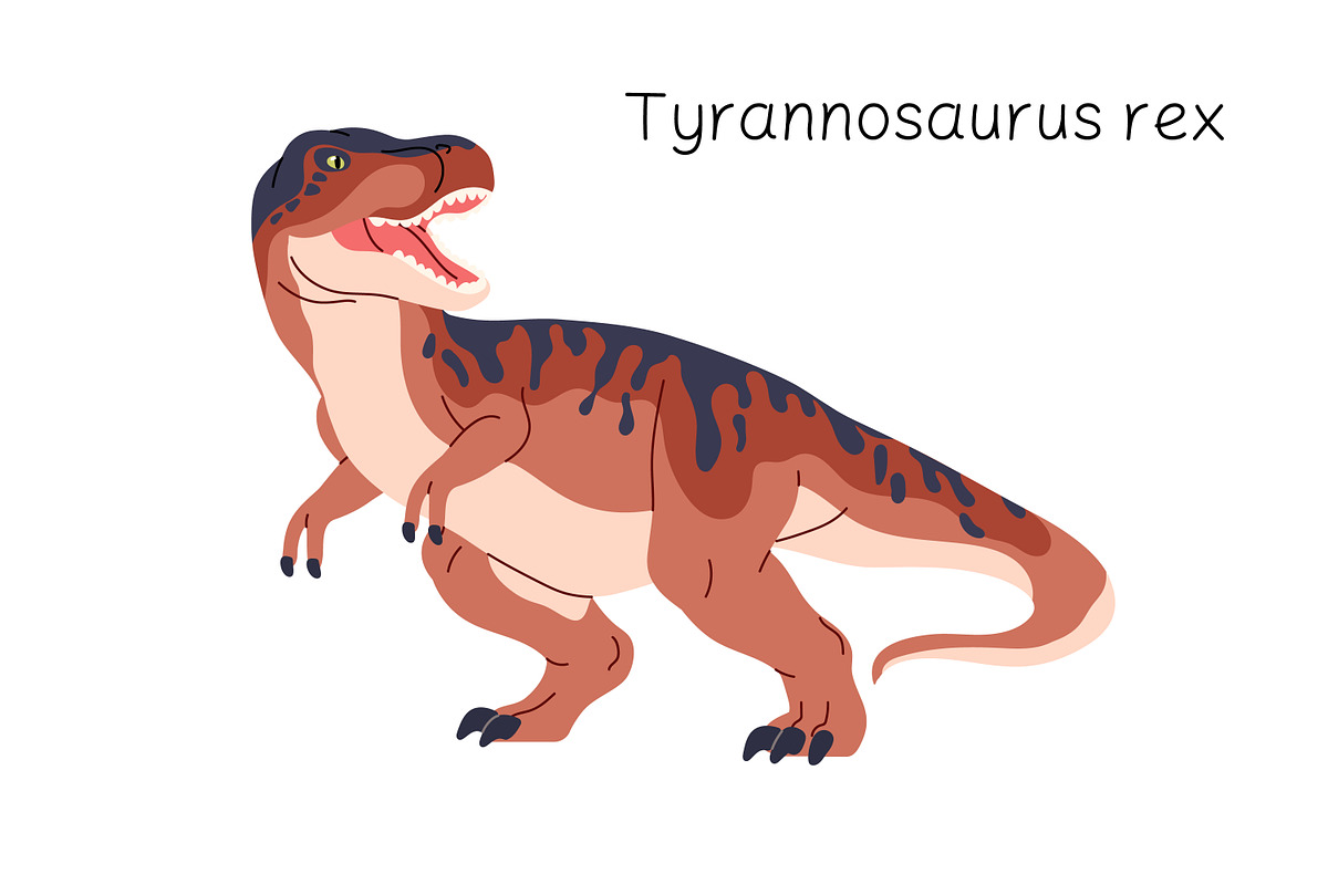 Dinosaurs, big ancient animals set, an Animal Illustration by PaperTrident (Photo 2 of 19)