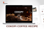 Coffee Shop Portofolio Powerpoint, a Presentation Template by Glowin_studio (Thumbnail 2 of 3)