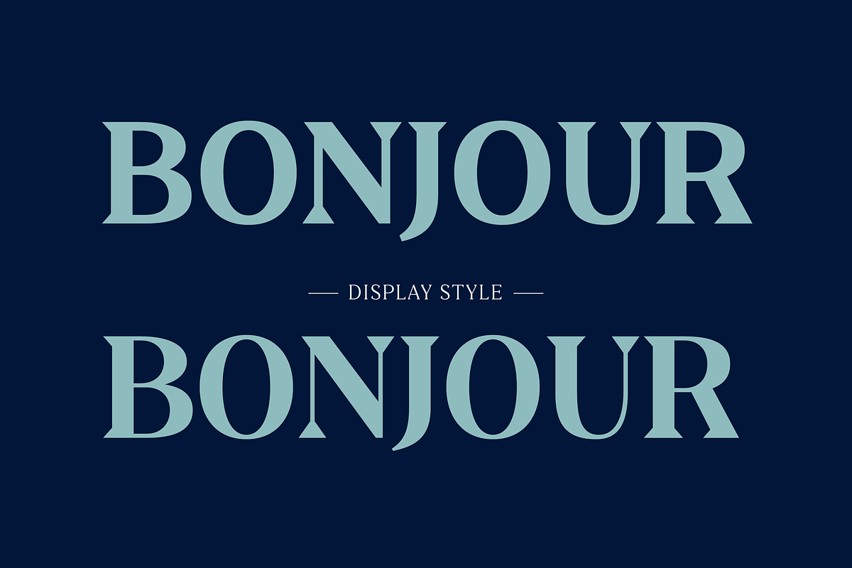 Clarinette, a Serif Font by OceaneM (Photo 4 of 8)