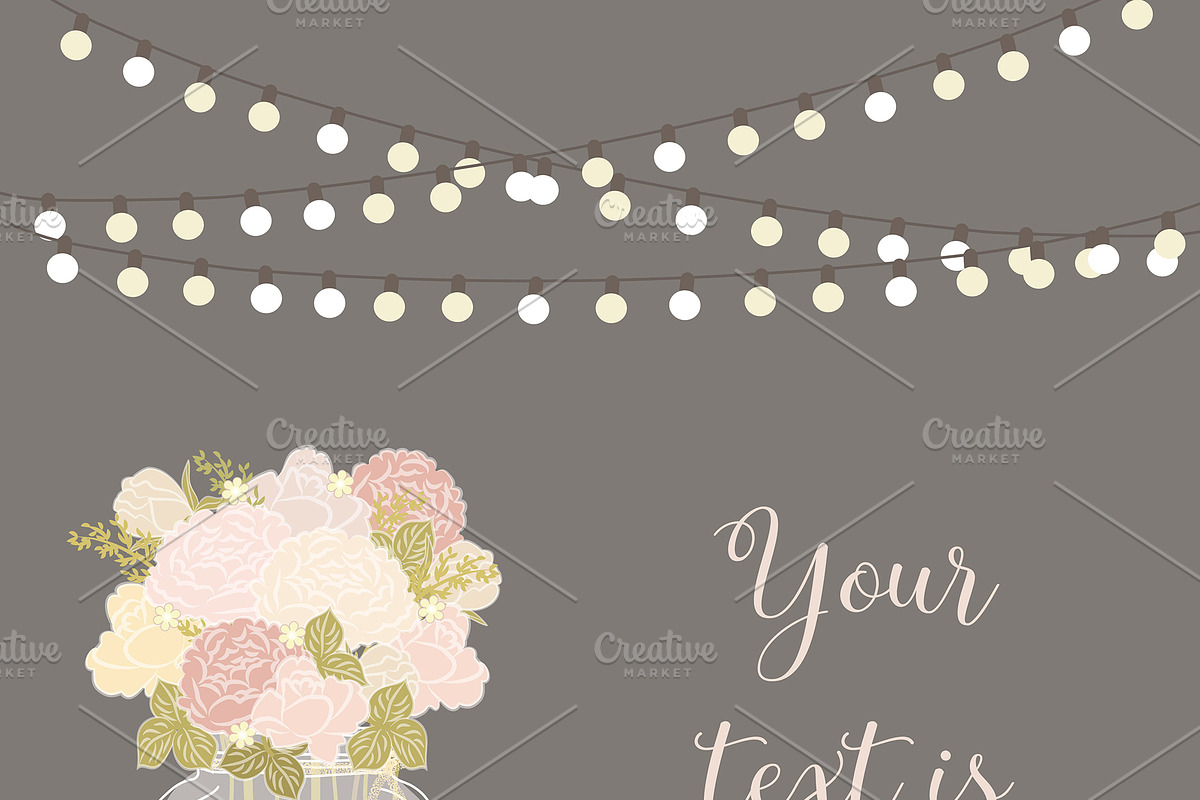 BIG WEDDING BUNDLE, a Texture Illustration by burlapandlace (Photo 21 of 22)