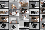 12x Unboxing Mockup Bundle, a Packaging Mockup by HAZARD MOCKUPS (Thumbnail 2 of 15)