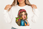 Watercolor Bright Summer Clipart Bun, an Illustration by SVGArt (Thumbnail 8 of 9)