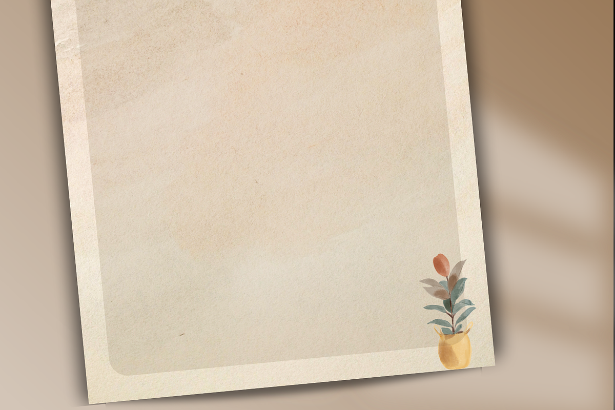 Printable Writing Paper, a Print Template by SWINA STUDIO (Photo 5 of 5)